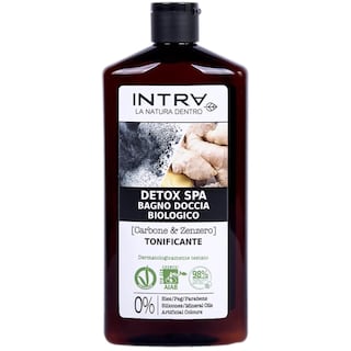Intra | Gel dus bio cu carbune vegetal 400ml