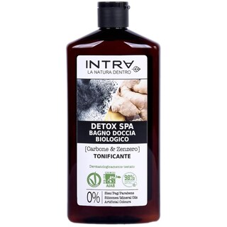 Intra | Gel dus bio cu carbune vegetal 400ml