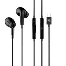 Casti in-ear, negre