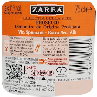 Zarea | Bella Vita | Prosecco 0.75L