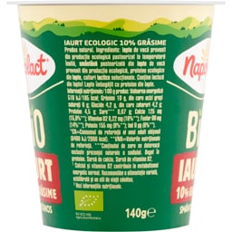Napolact Bio | Iaurt smantanos 10% grasime 140g
