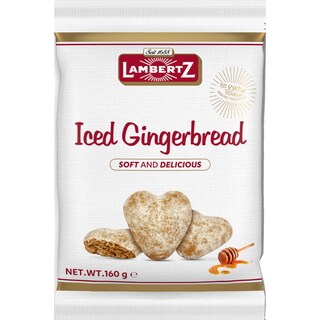 Lambertz | Turta dulce glazurata 160g