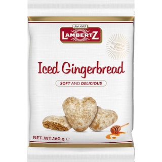 Lambertz | Turta dulce glazurata 160g