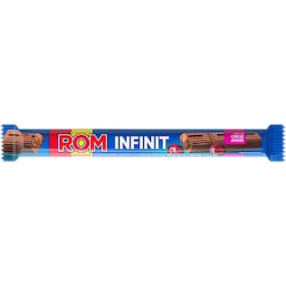 Rom | Ciocolata cu lapte cu crema rom si aroma de cirese amare 38g