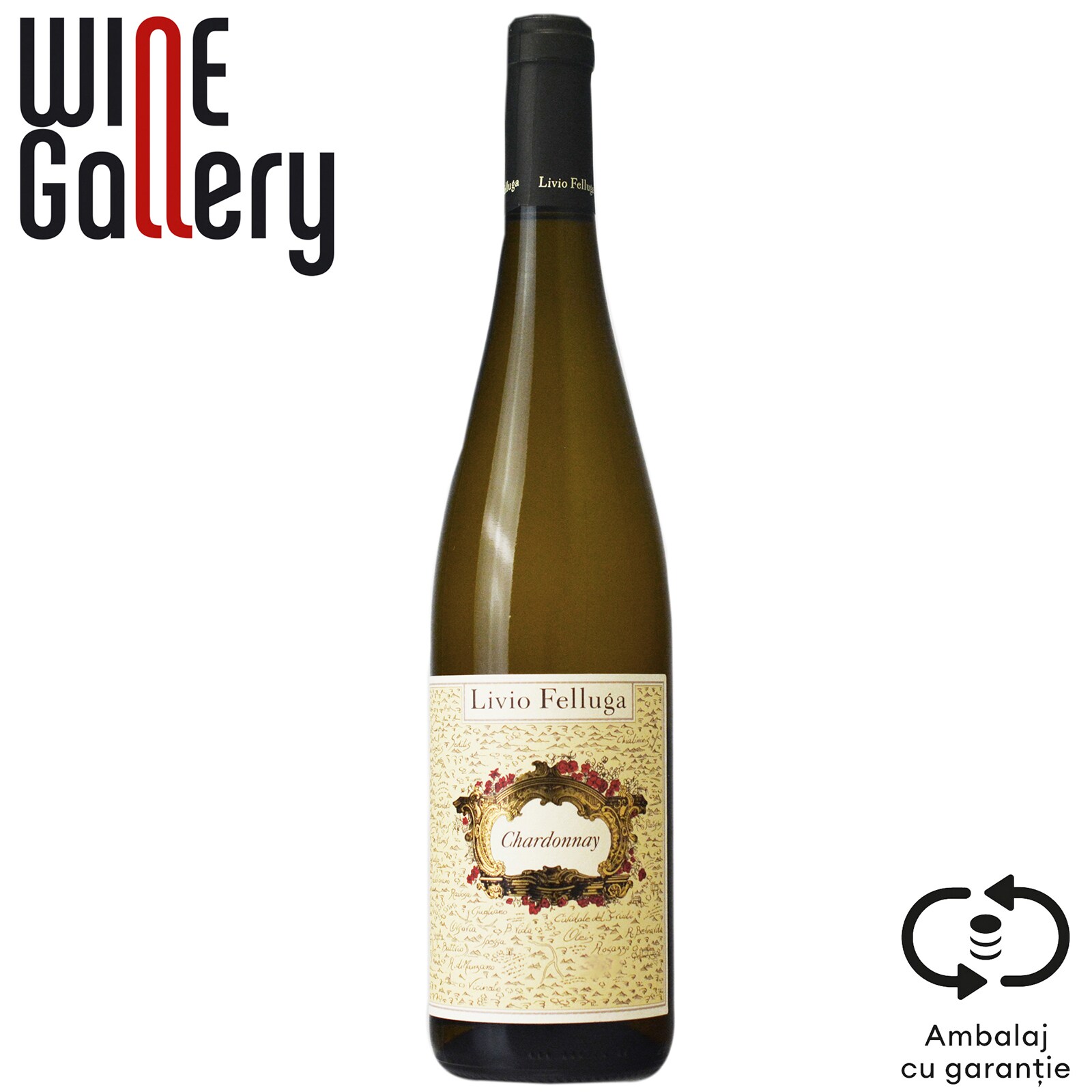 Livio Felluga | Vin alb sec Chardonnay 0.75L | Mega-image