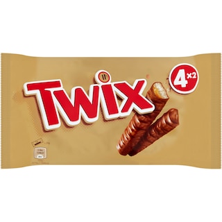 Twix | Batoane cu biscuit, caramel si ciocolata cu lapte 4x50g