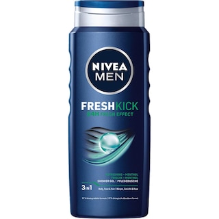 Nivea Men | Gel de dus 3in1 Fresh Kick 500ml