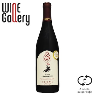 Vinul Cavalerului | Vin rosu sec Feteasca Neagra 0.75L