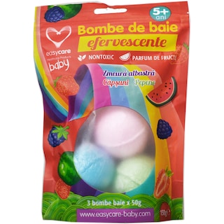Easycare Baby | Bombe baie efervescente 3x50g
