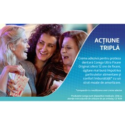 Corega | Crema adeziva pentru proteza dentara Ultra fixare 40g