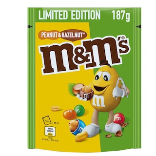 m&m's | Arahide si alune invelite in ciocolata  187g