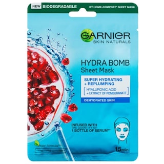 Garnier | Skin Naturals | Masca servetel Hydra Bomb