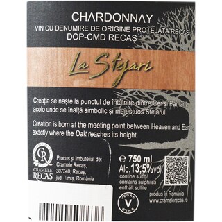 Recas | Vin alb sec Chardonnay 0.75L