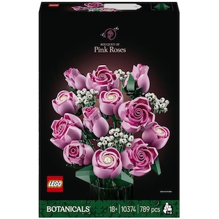 Lego | Botanicals | Set de constructie Buchet de trandafiri roz 10374
