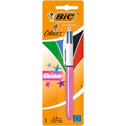 Bic | Pix 4 Colours Shine, diverse culori