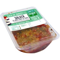 Salata cu ardei copti si vinete 250g
