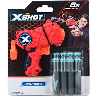 X Shot | Blaster Excel | Blaster Micro, 8 proiectile