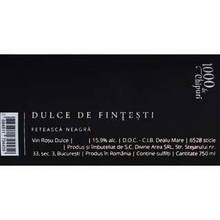 Dulce de Fintesti | Vin rosu 0.75L