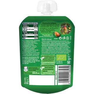 Gerber | Piure de pere bio  80g