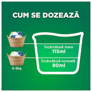 Ariel | Detergent lichid +Touch of Lenor, 17 spalari