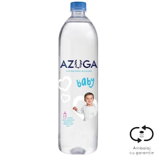 Azuga | Apa de izvor natural alcalina plata 1L