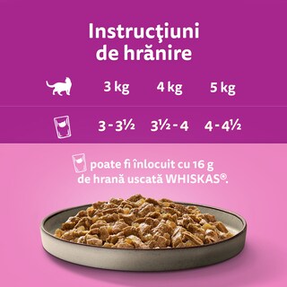 Whiskas | Casserole | Hrana umeda cu pui pentru pisici 85g