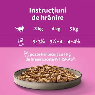 Whiskas | Casserole | Hrana umeda cu pui pentru pisici 85g