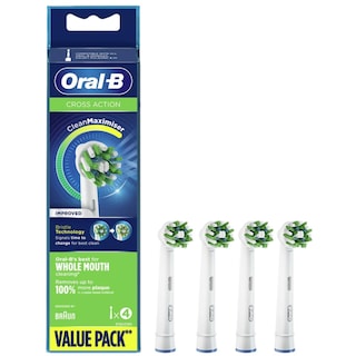 Oral-B | Rezerve periuta electrica Cross Action, 4 buc.