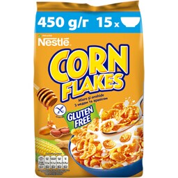 Nestle | Corn flakes fara gluten cu miere, arahide si vitamine 450g