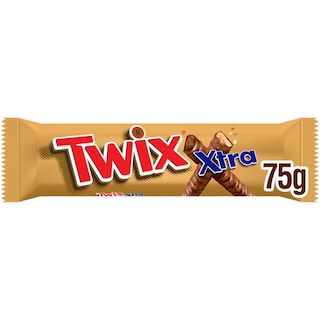 Twix | Baton de biscuit, caramel si ciocolata cu lapte 75g