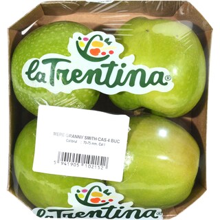 (produs ambalat) | Mere Granny Smith, 4 bucati