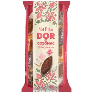 Dor de | Cozonac cu rahat si cacao 500g