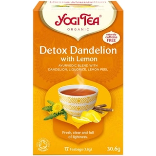 Yogi Tea | Ceai detoxifiant cu lamaie bio 17x1.8g