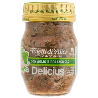 Delicius | Ansoa file cu usturoi 90g
