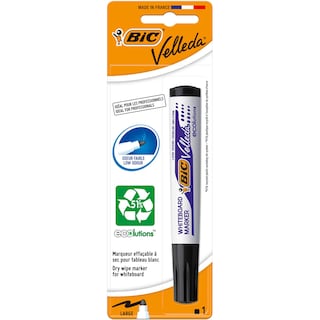 Bic | Marker negru pentru tabla alba