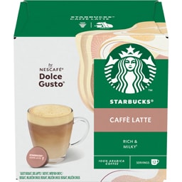 Starbucks | Cafea Caffe Latte, 12 capsule