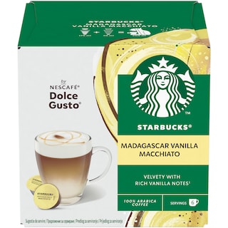 Starbucks | Cafea Macchiato Madagascar Vanilla, 12 capsule
