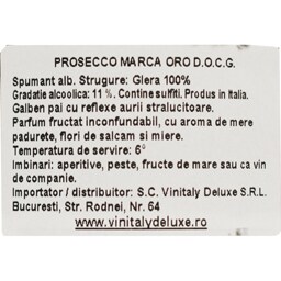 Valdo | Vin spumant Marca Oro Prosecco 0.75L