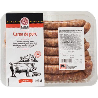 Gusturi romanesti | Carnati proaspeti subtiri cu boabe de mustar