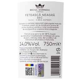 Beciul Domnesc | Grand Reserve | Vin rosu Grand Reserve 0.75L