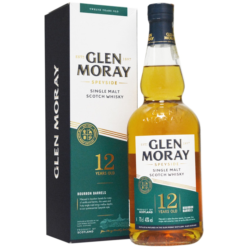 Glen Moray | Single Malt Scotch Whisky, 12 YO 0.7L | Mega-image