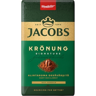 Jacobs | Kronung Alintaroma | Cafea prajita si macinata 250g