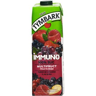 Tymbark | Suc 100% multifructe fructe rosii 1L
