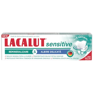 Lacalut | Pasta de dinti Sensitive Whitening 75ml