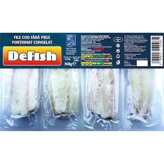 Defish | File de cod 4x100g
