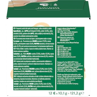 Starbucks | Cafea Caffe Latte, 12 capsule