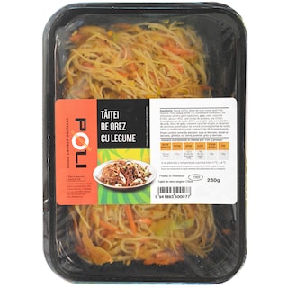 Poli | Taitei de orez cu legume 230g