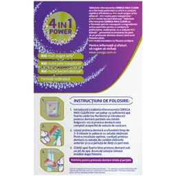 Corega | Tablete efervescente pentru curatarea protezei dentare