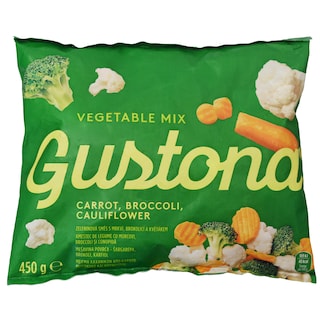 Gustona | Amestec de legume cu morcovi, broccoli si conopida 450g