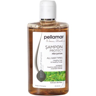 Pellamar | Sampon pentru par saten cu extract de nuc 250ml